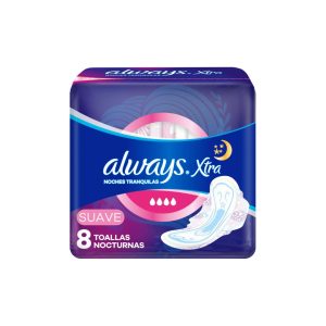 TOALLA ALWAYS x8 nocturna suave