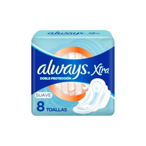 TOALLA ALWAYS x8 extra doble suave