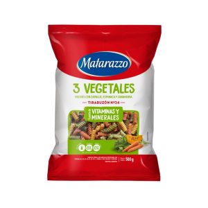 FIDEOS MATARAZZO 3VEG.tirabuzon