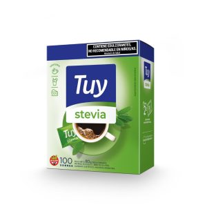 EDULC.TUY X 100 SOBRES STEVIA