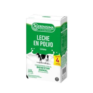 LECHE L/S POLVO X 400 DESC liviana