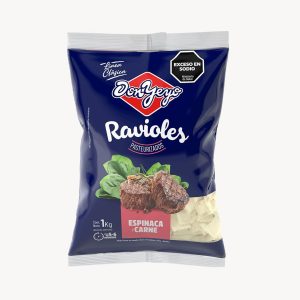 DON YEYO RAVIOLES X 1kg esp/carne